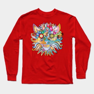 Crazy Cat Long Sleeve T-Shirt